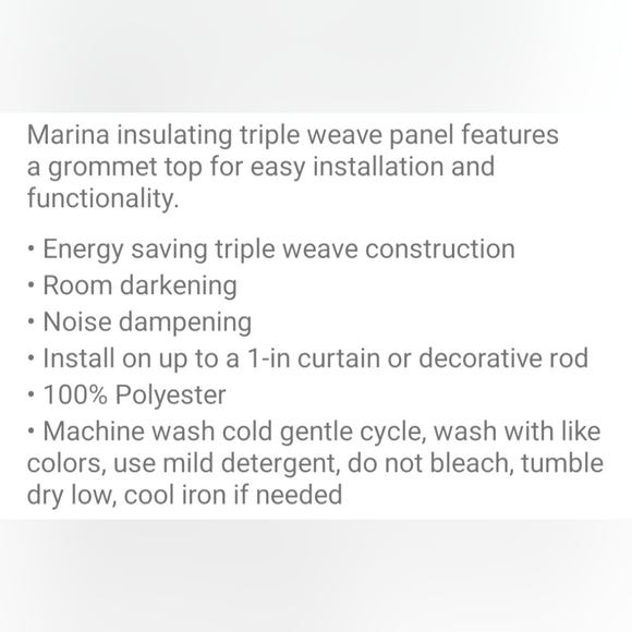 Allen + Roth Single Curtain Panel 84" - Picture 4 of 5